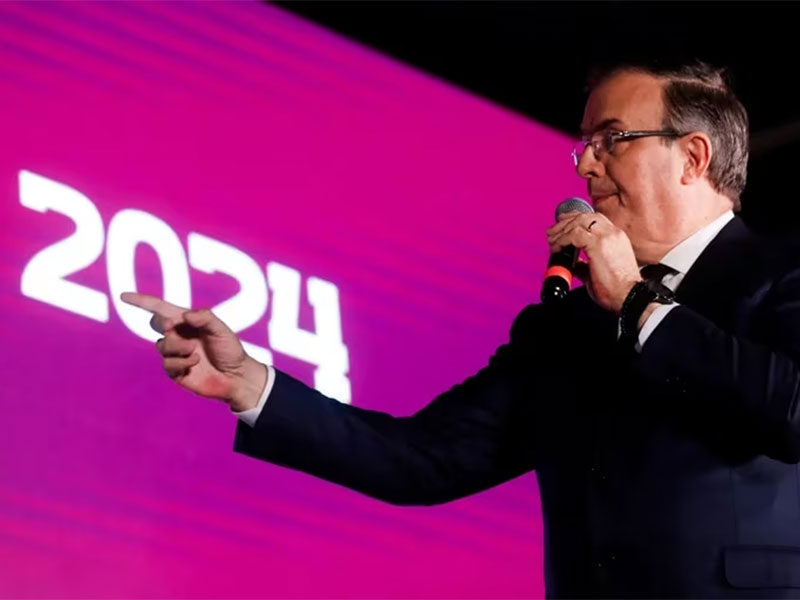 Ebrard canceló gira en Campeche para “cuidar” sorteo de encuestas de Morena