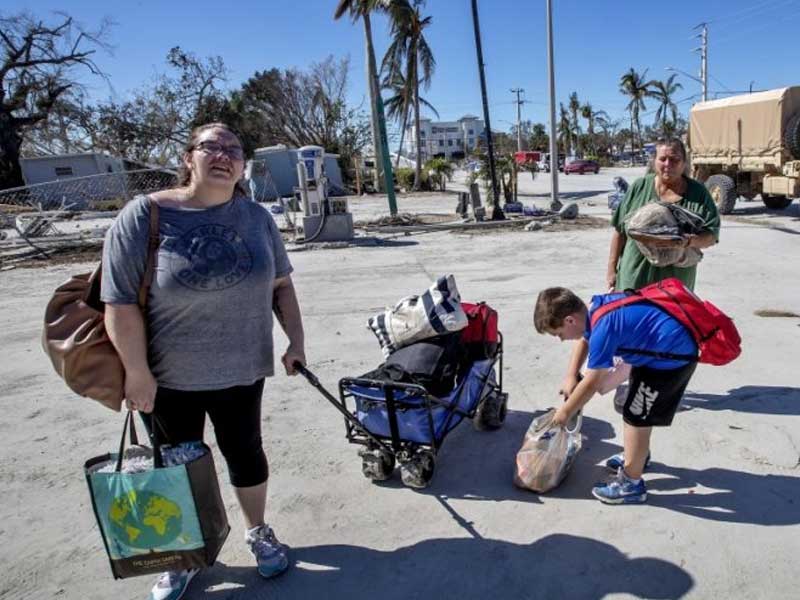 Consulado pide a mexicanos en Orlando refugiarse en albergues ante el impacto de “Idalia” en Florida