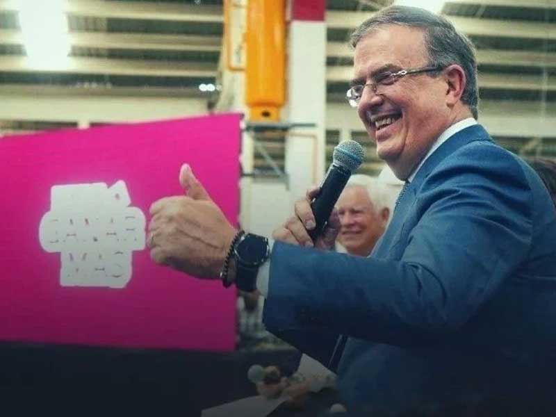 Ebrard lanza SOS: advierte ‘severos problemas’ en día 1 de encuesta de Morena