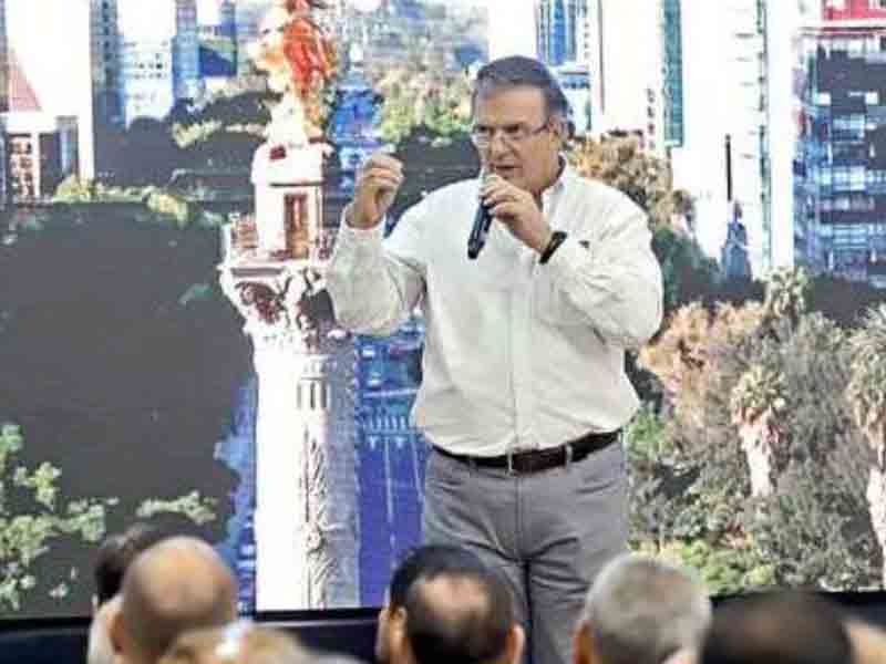 'Encapsula'Ebrard reuniones en Jalisco'
