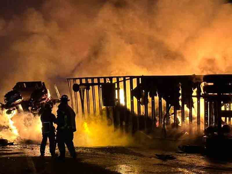 Seis muertos y 53 lesionados deja accidente carretero en la Vista Hermosa - La Piedad