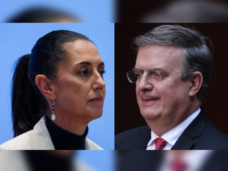 Sheinbaum: Buenrostro y becas infantiles; Ebrard: nearshoring y reforma en Salud