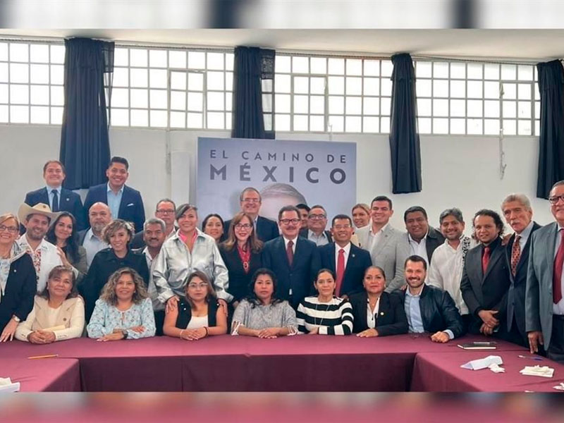 Apoyan 33 diputados asociación de Ebrard y rechazan presiones