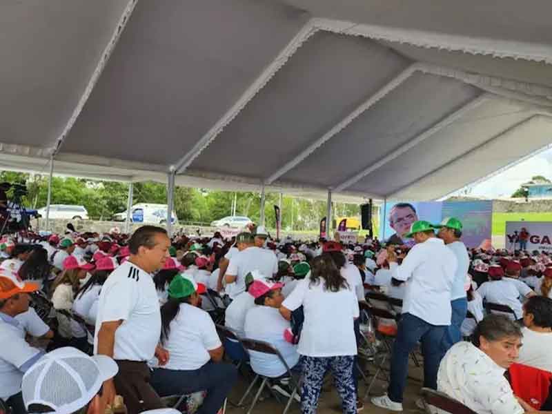 En Chiapas, seguidores de Marcelo Ebrard denuncian manipulación de encuestas