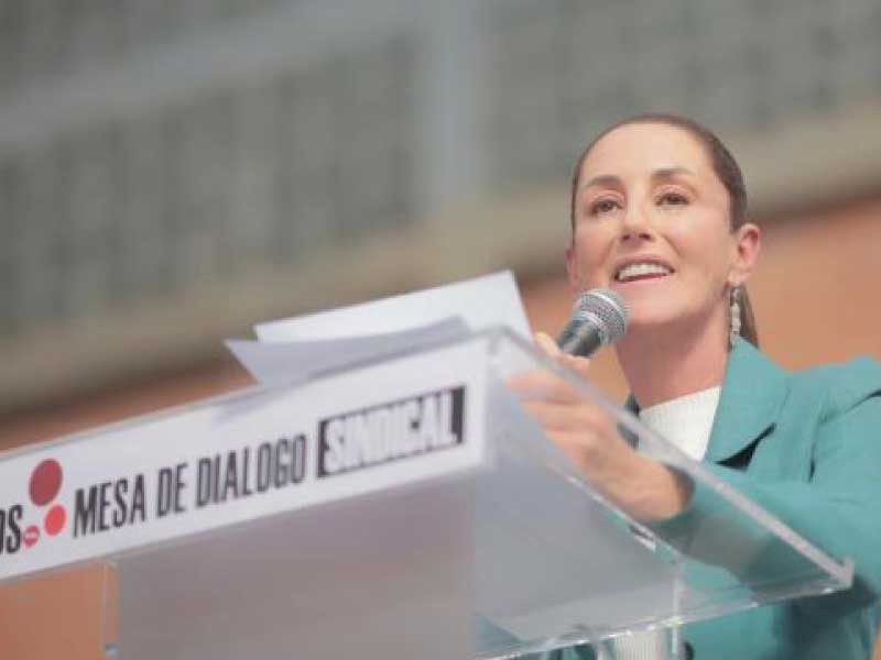 Claudia; sin bastón y sin mando