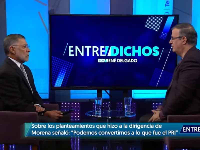 Podría estar en ACTOS DE CAMPAÑA DE SHEINBAUM, pero no es mi objetivo | Marcelo Ebrard