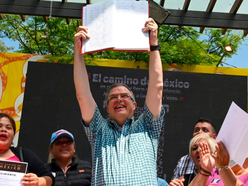 No participaré en otra cosa que no sea la candidatura a la Presidencia: Marcelo Ebrard