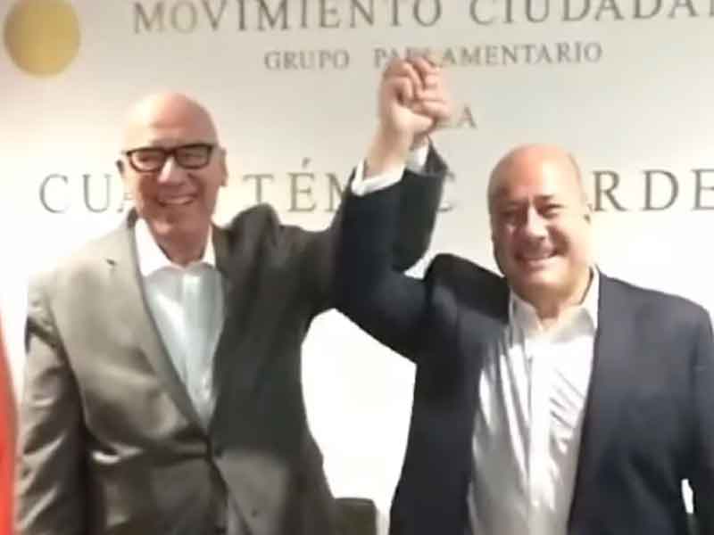 Dante y Alfaro liman asperezas; Ebrard es mi amigo: gobernador